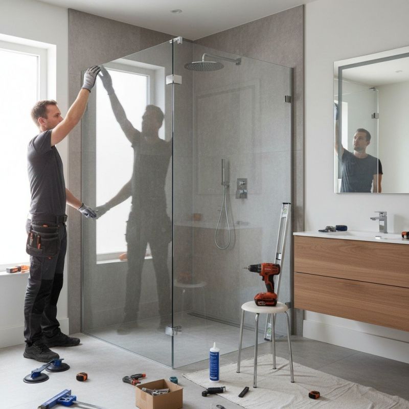 Shower Door Installation in Longmont, CO