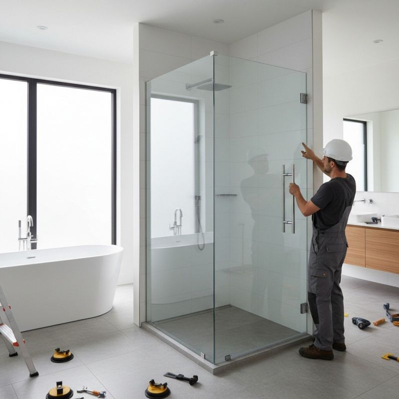 Glass Shower Door Replacement in Alpharetta, GA