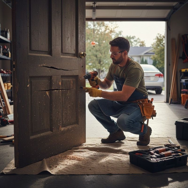 Rotting Door Repair in Conroe, TX