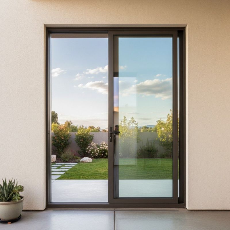 Wood Sliding Door Installation in Cary, NC